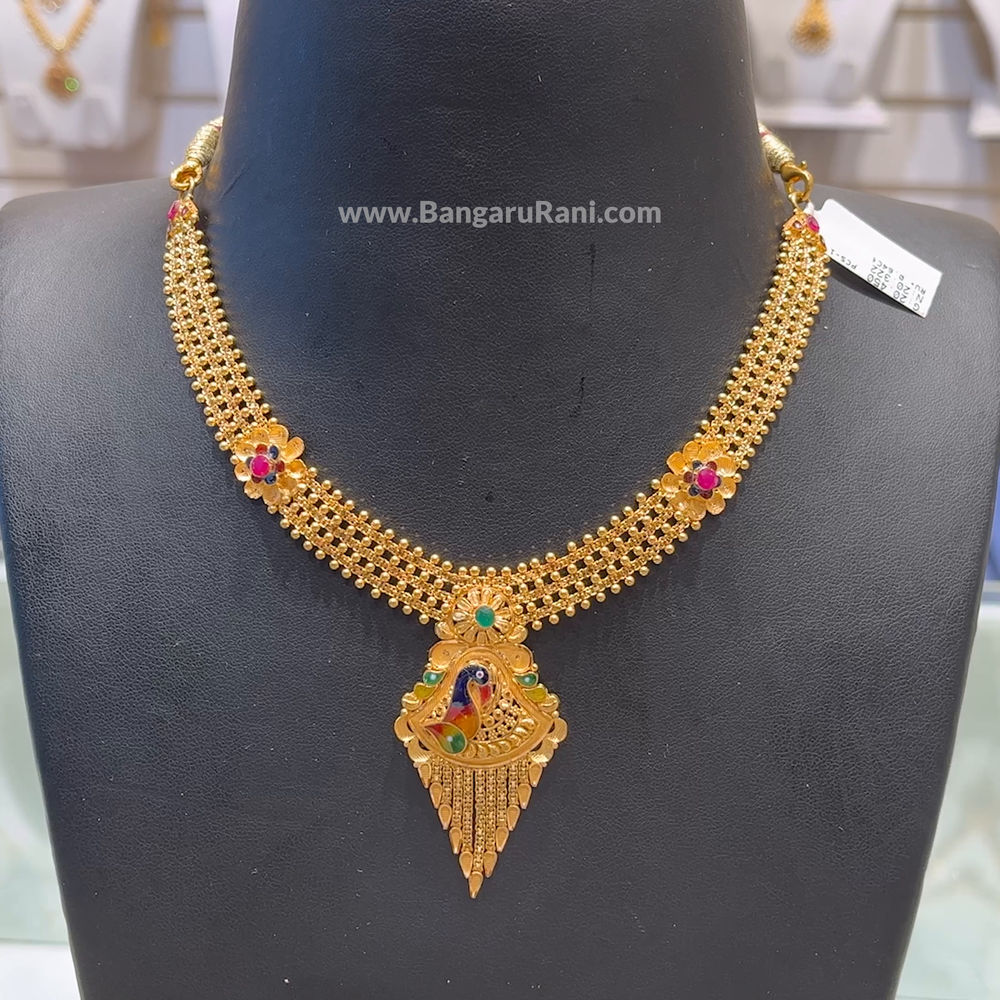 20 grams necklace latest store designs of gold