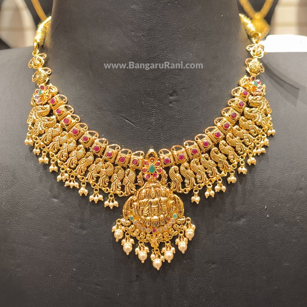 Lightweight long gold necklace designs sale with price in rupees