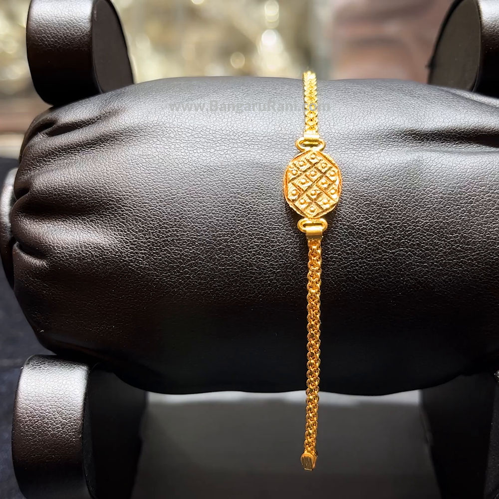 4.536gms Baby Bracelets 22K Yellow Gold