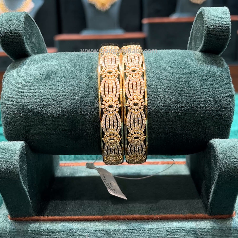 44.554gms BANGLES 22K Yellow Gold