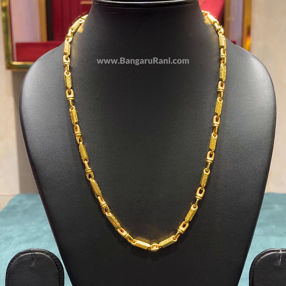 Gold chain 22k on sale price