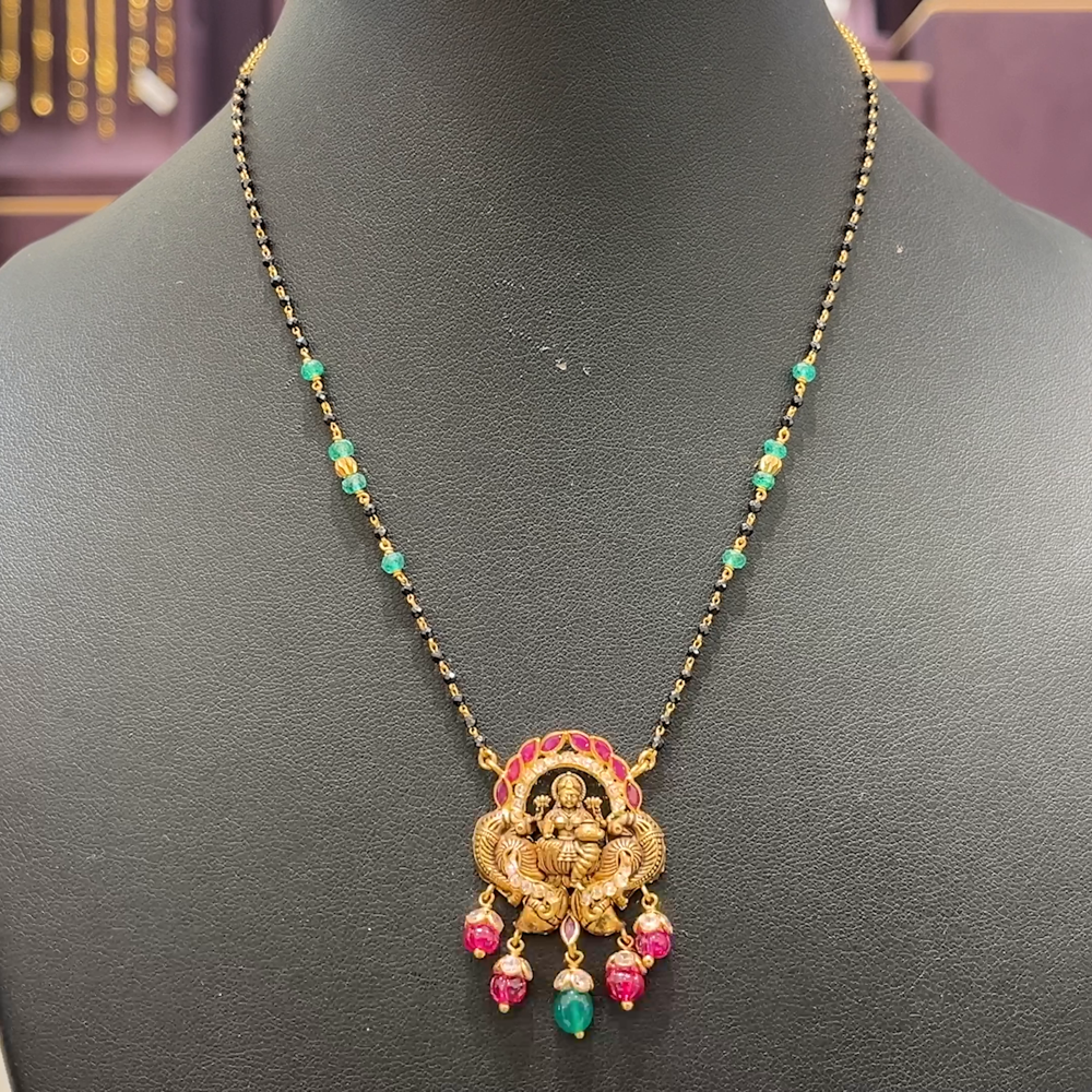 Gold short necklace in 20 grams discount