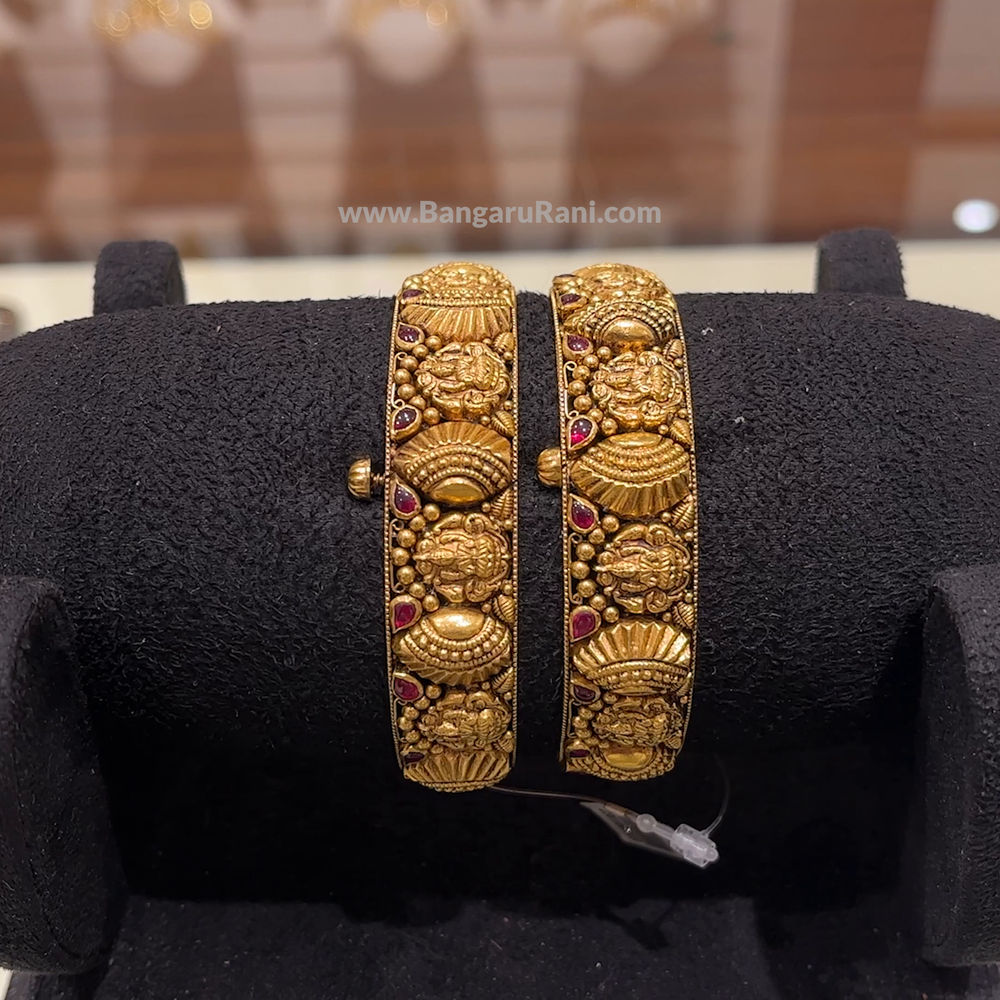 54.859gms BANGLES 22K Nakshi BangaruRani