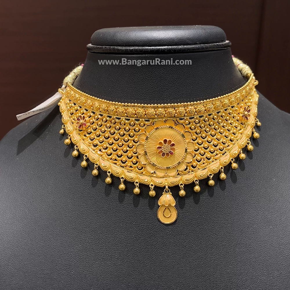 Neck chokers gold discount