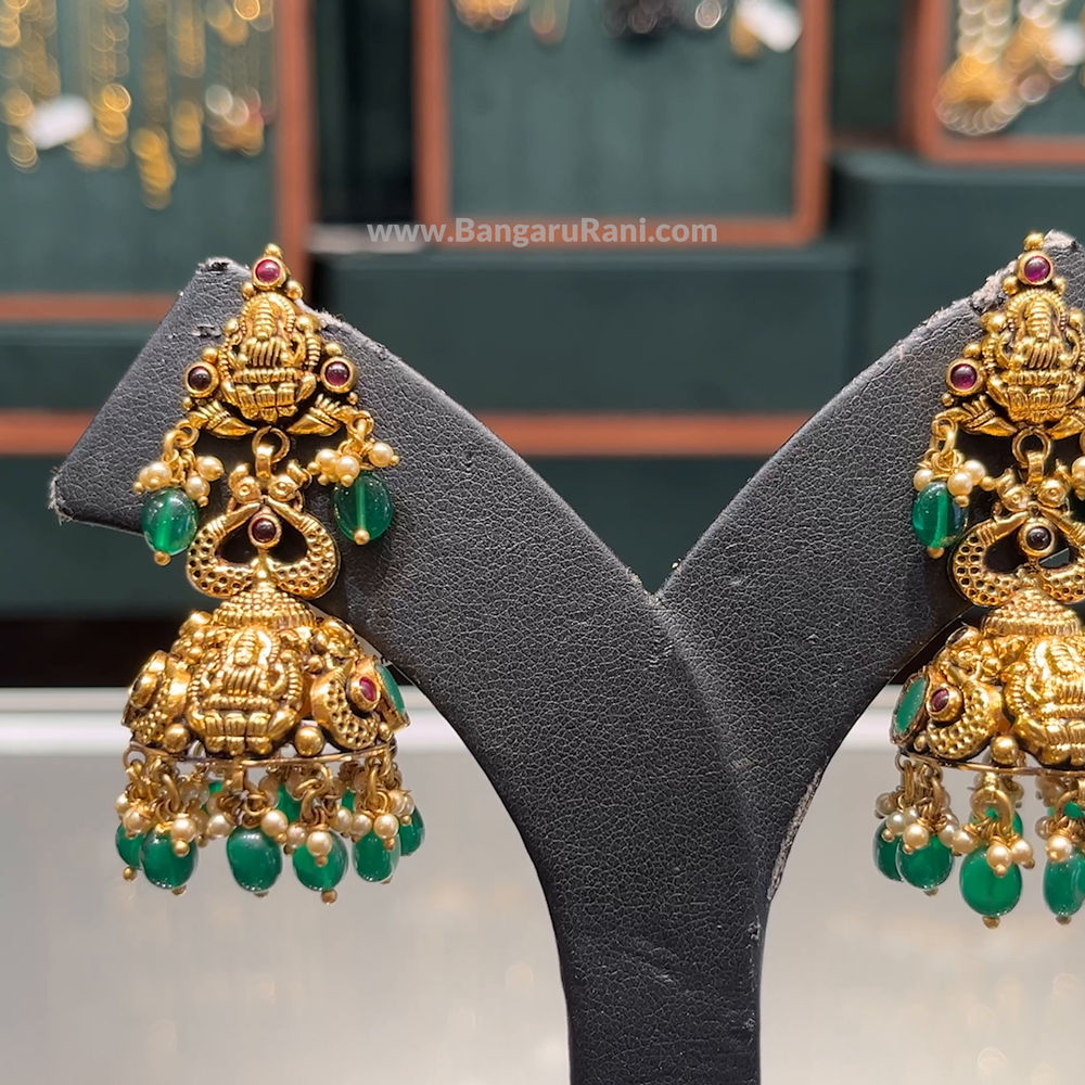 Latest antique gold earring 2025 designs
