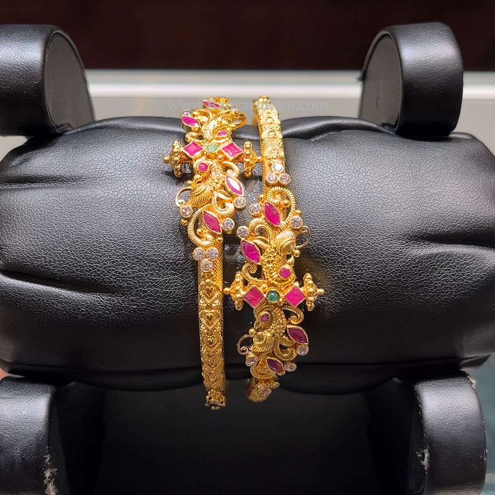 CMR 35.702gms BANGLES 22K Yellow Gold