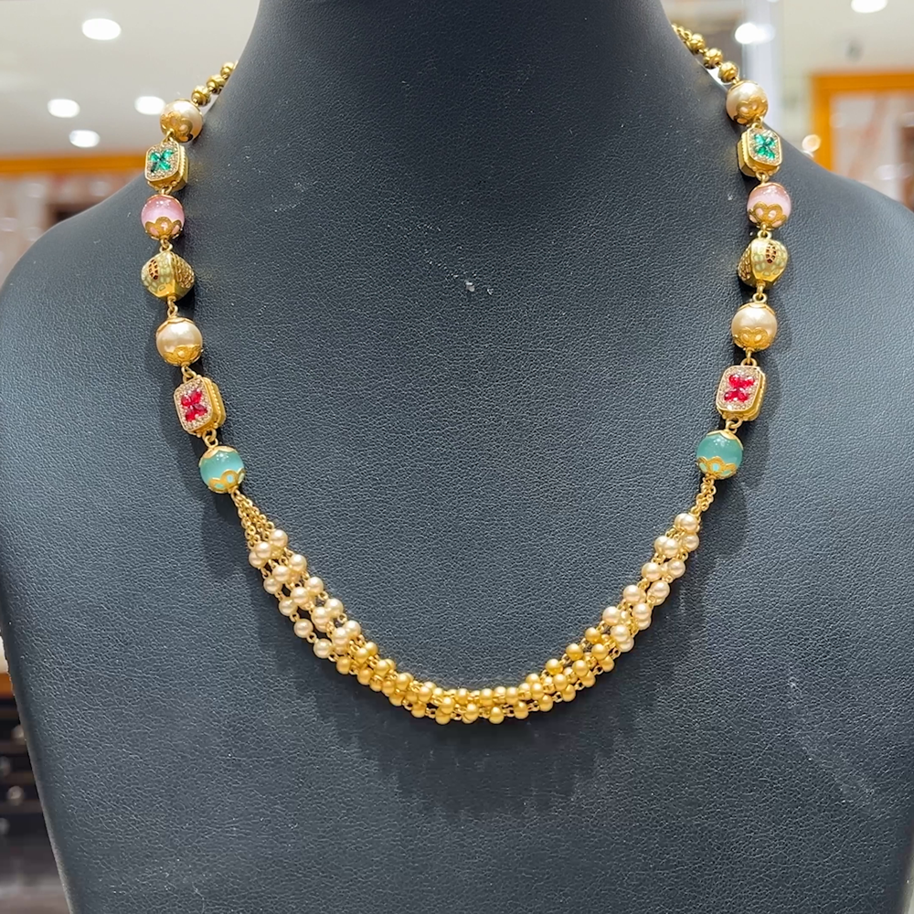 MUKUNDA JEWELLERS 23.39gms CHAINS 22K Yellow Gold