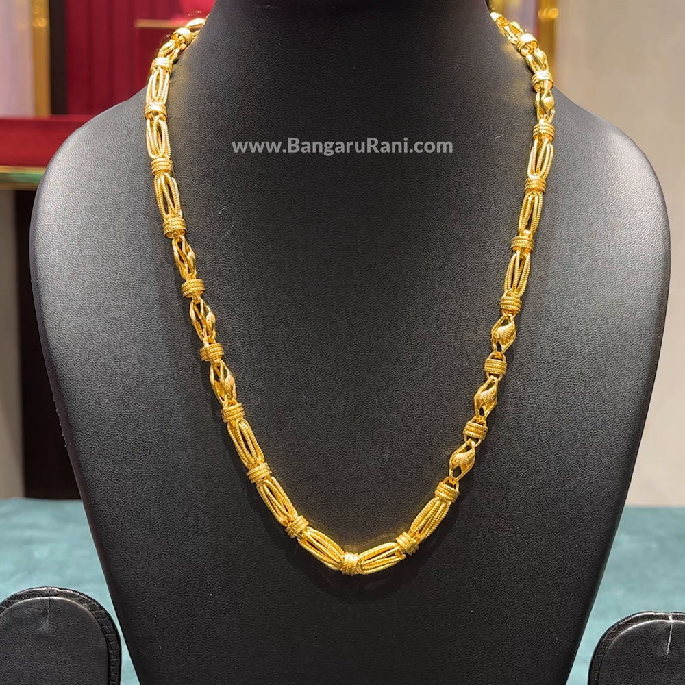 Gold Rate 22k Gold Chain For Women Buy Twisted Rope 22 Kt Gold