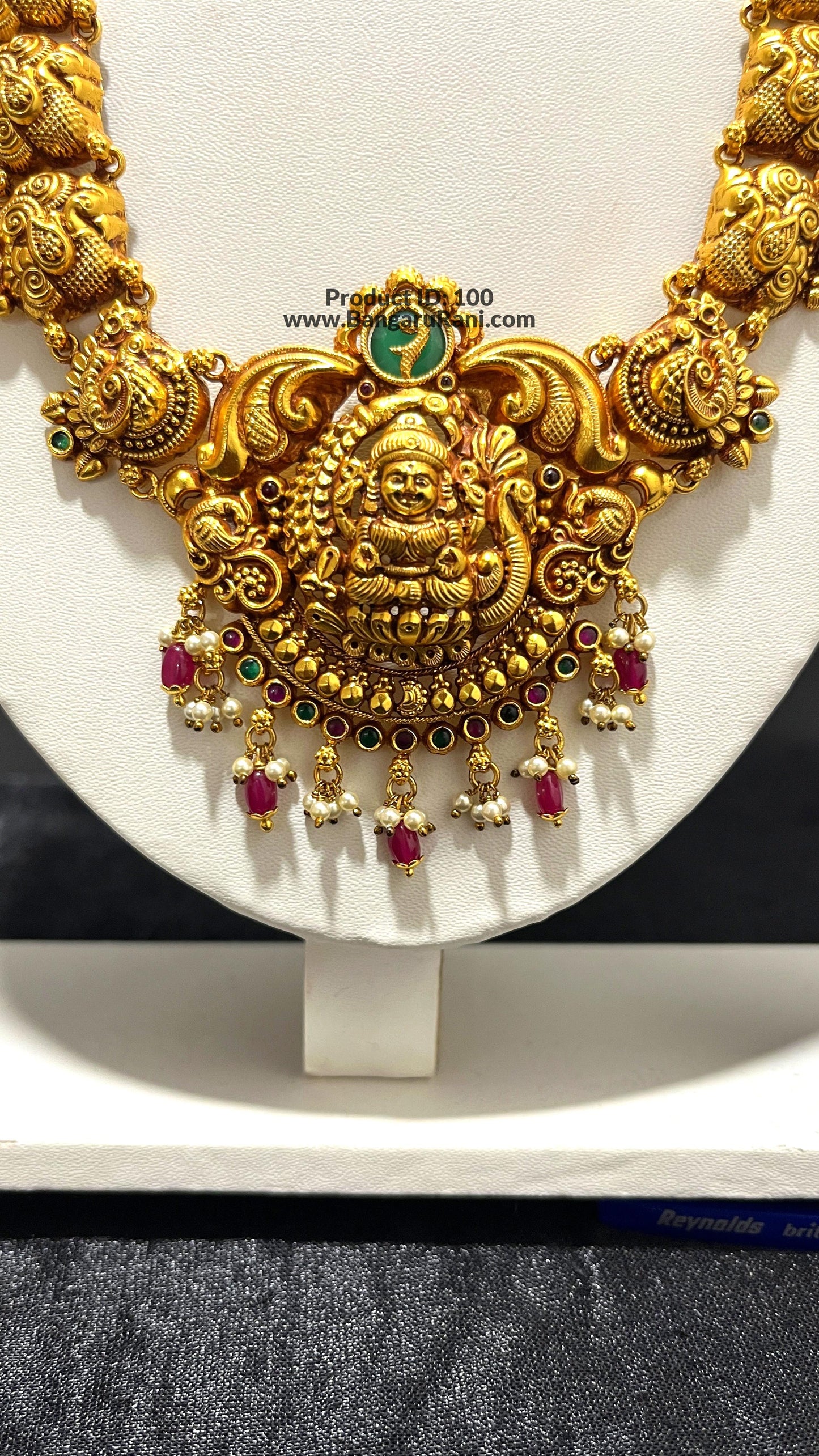 Saravana Jewellers 59.6gms SILVER HARAMS 916 Nakshi