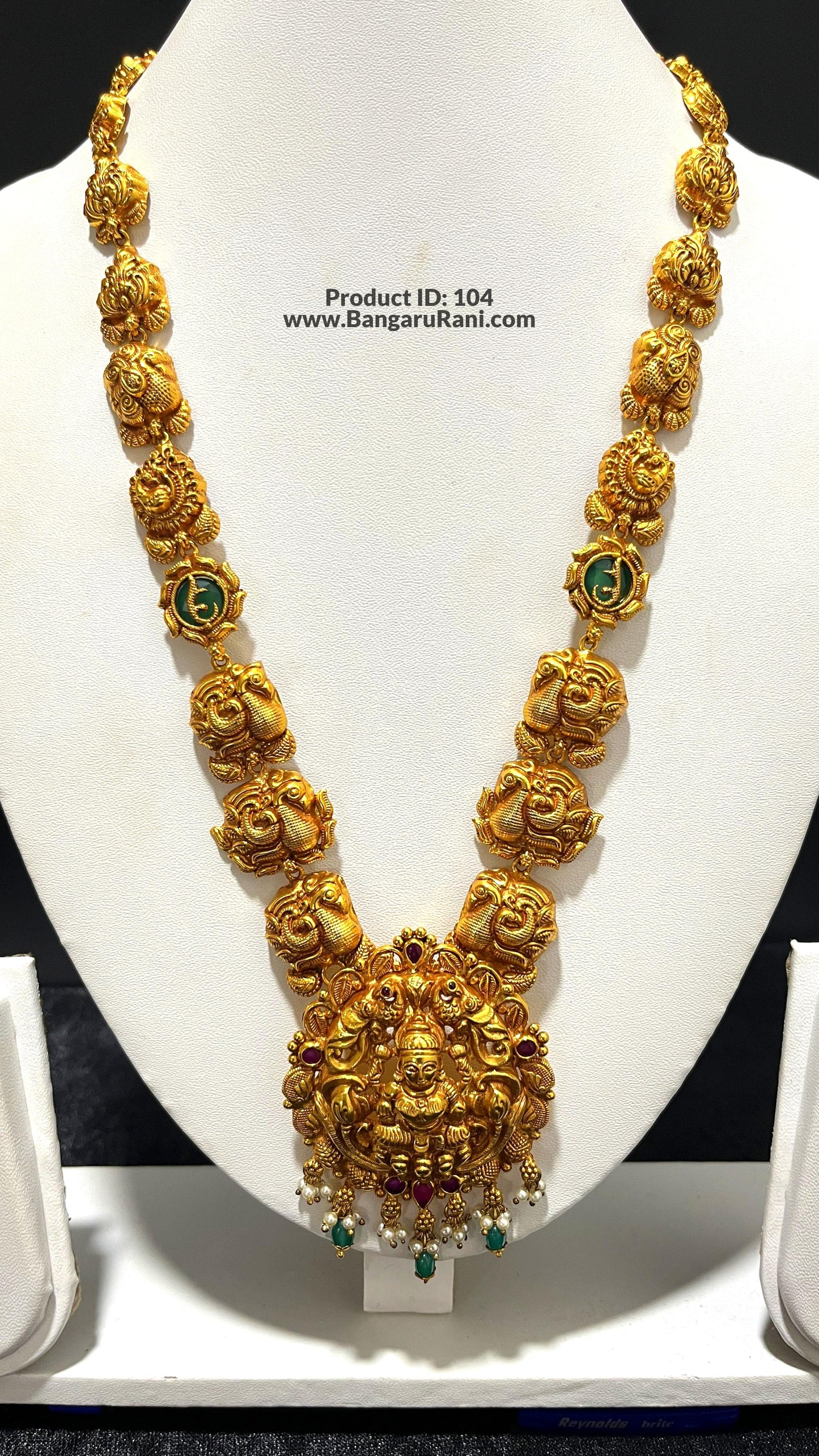 Saravana Jewellers 52.6gms SILVER HARAMS 916 Nakshi