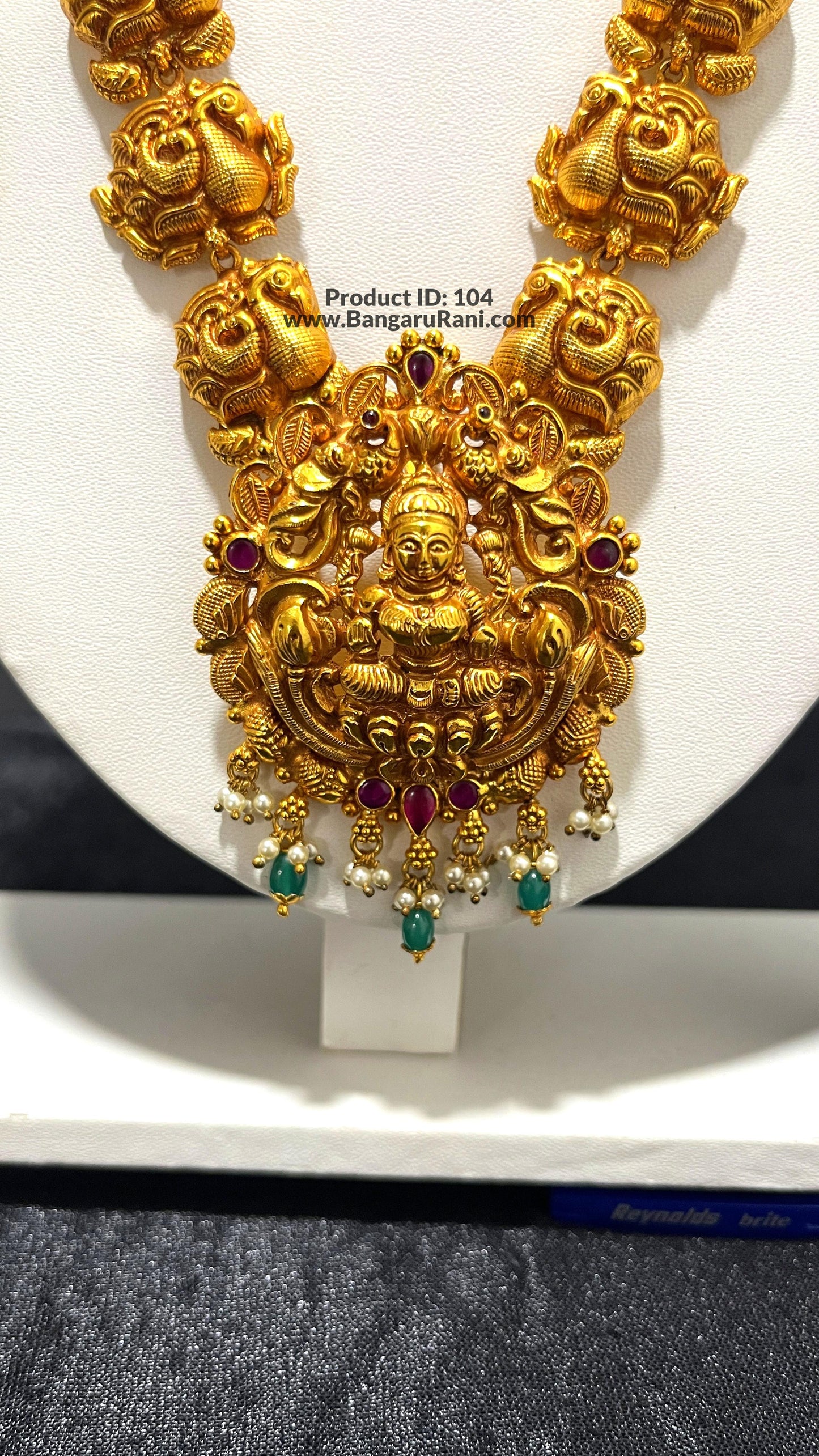 Saravana Jewellers 52.6gms SILVER HARAMS 916 Nakshi