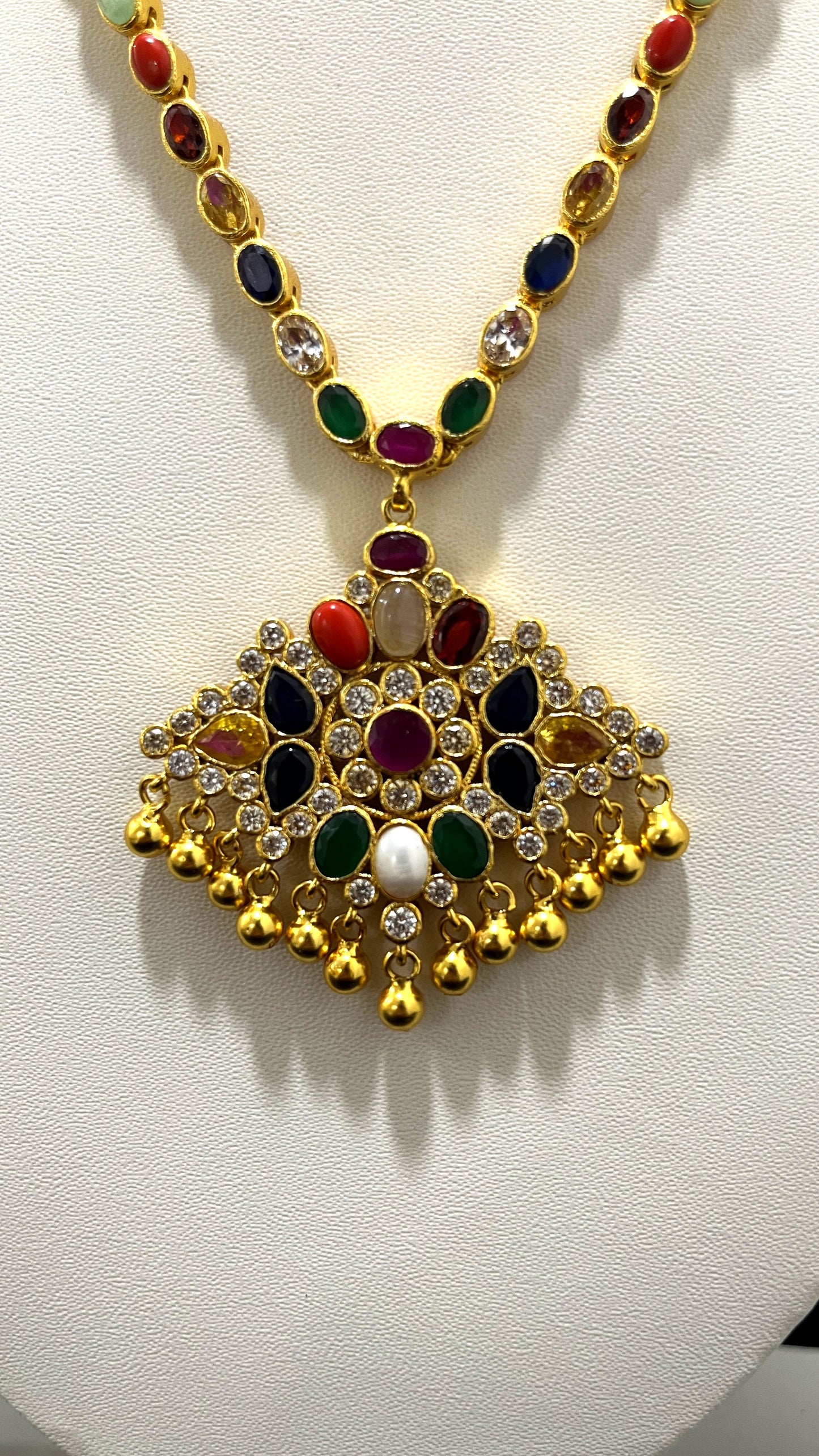 Saravana Jewellers 47.4gms SILVER NECKLACE 916 Nakshi