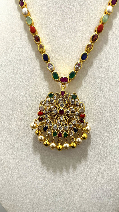 Saravana Jewellers 42.7gms SILVER NECKLACE 916 Nakshi