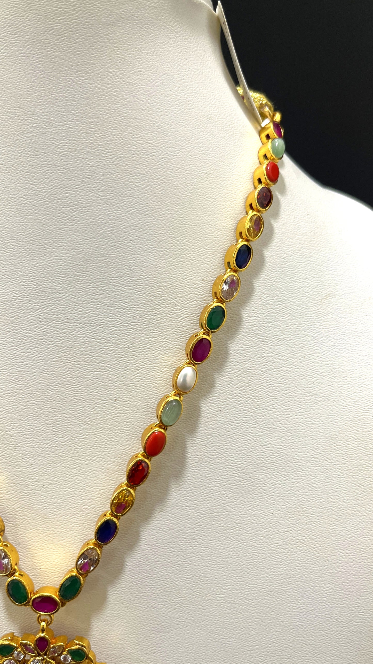 Saravana Jewellers 42.7gms SILVER NECKLACE 916 Nakshi