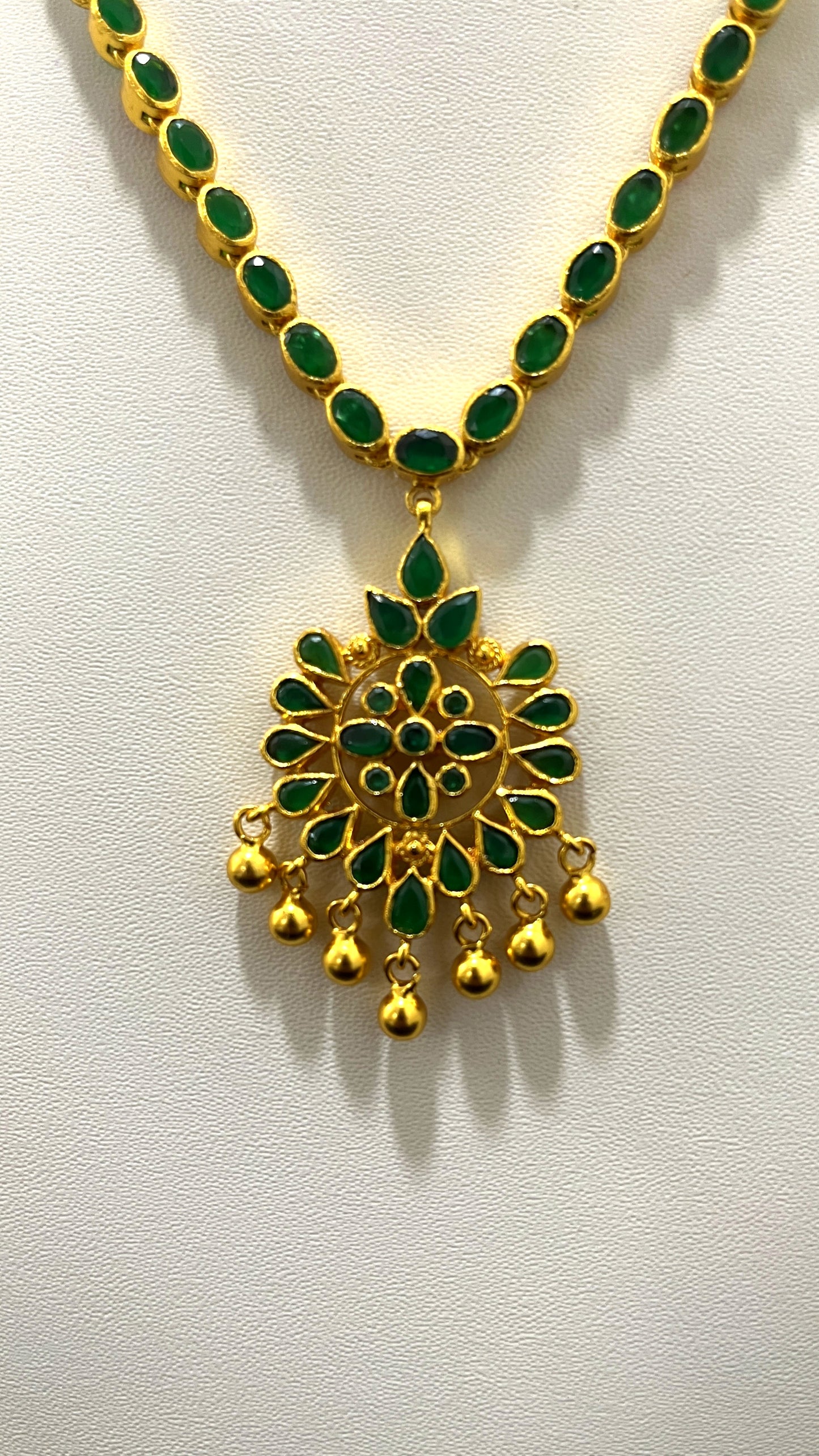 Saravana Jewellers 32.6gms SILVER NECKLACE 916 Nakshi