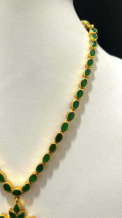 Saravana Jewellers 32.6gms SILVER NECKLACE 916 Nakshi