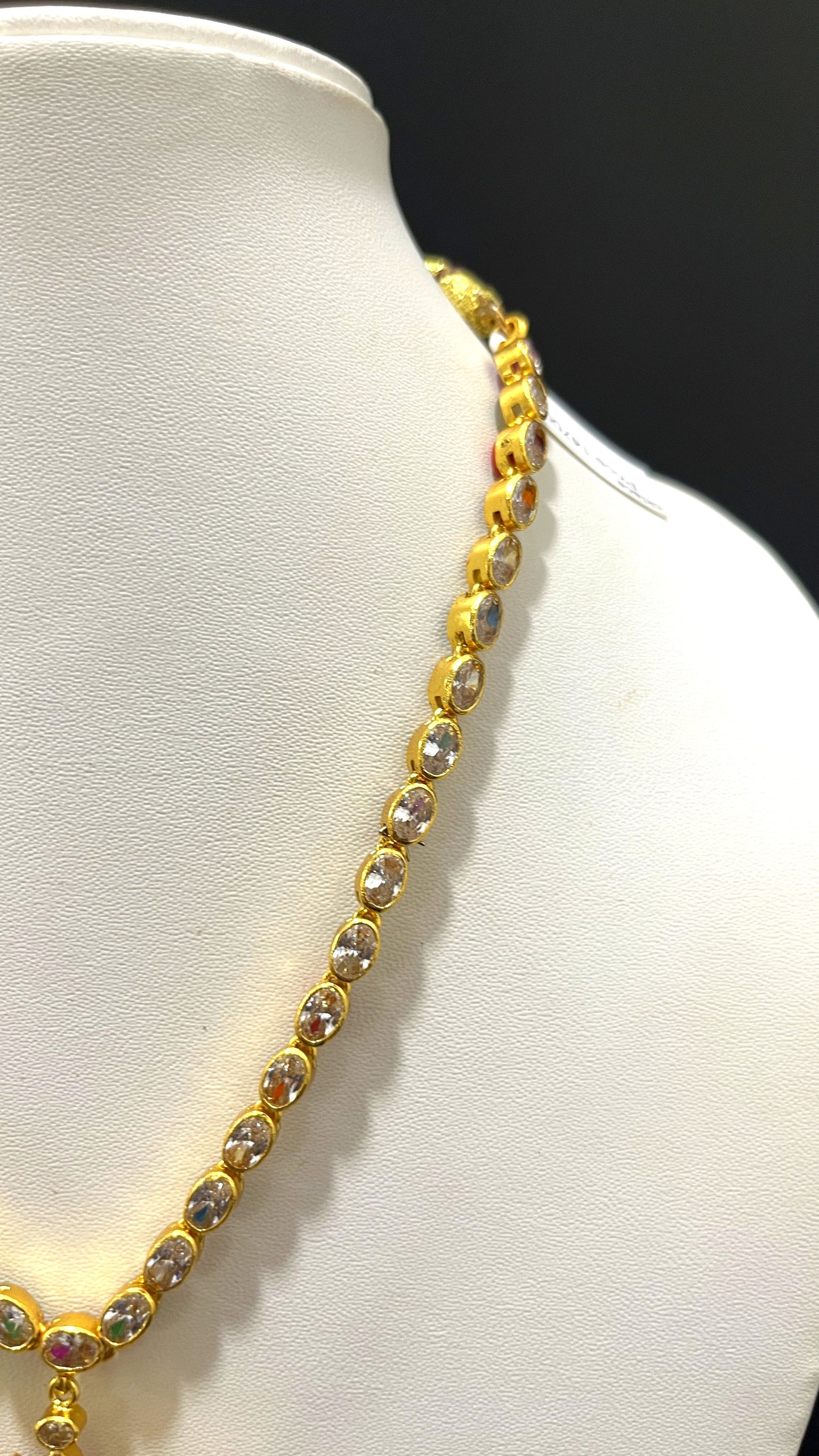 Saravana Jewellers 39gms SILVER NECKLACE 916 Nakshi