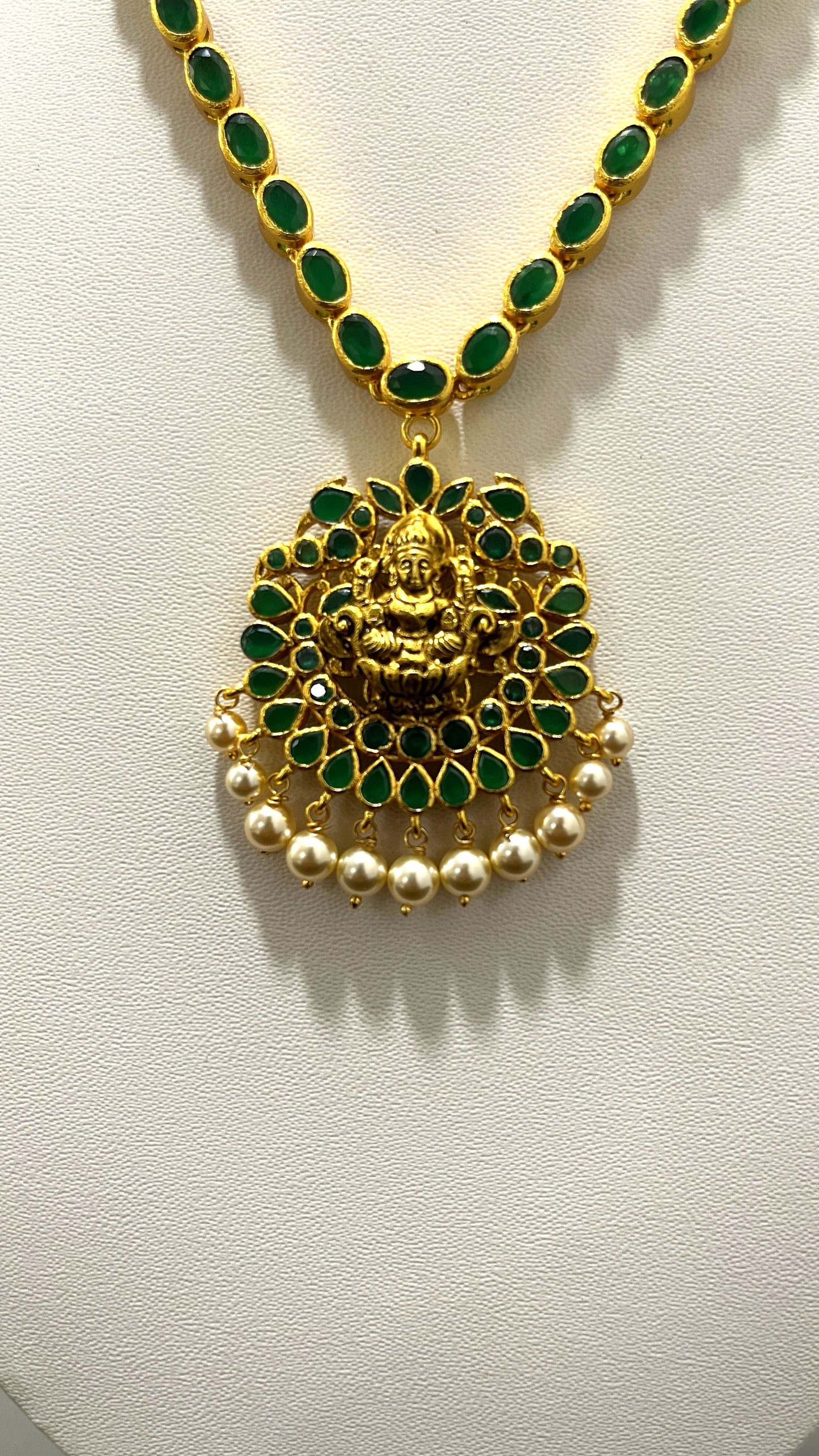 Saravana Jewellers 42.5gms SILVER NECKLACE 916 Nakshi