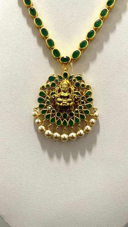 Saravana Jewellers 42.5gms SILVER NECKLACE 916 Nakshi