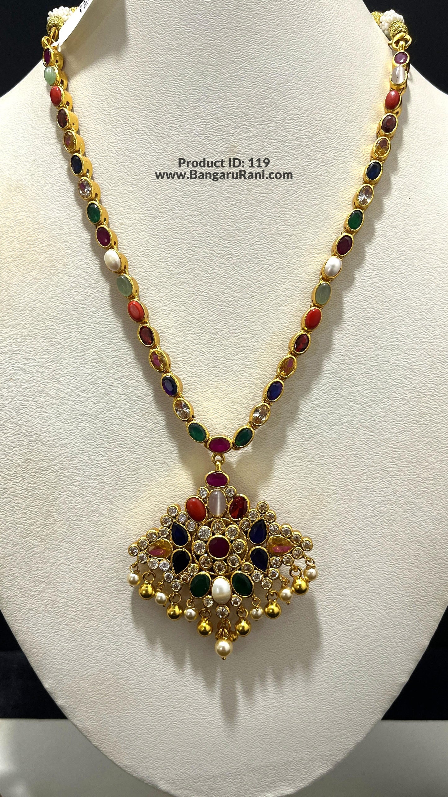 Saravana Jewellers 47.5gms SILVER NECKLACE 916 Nakshi