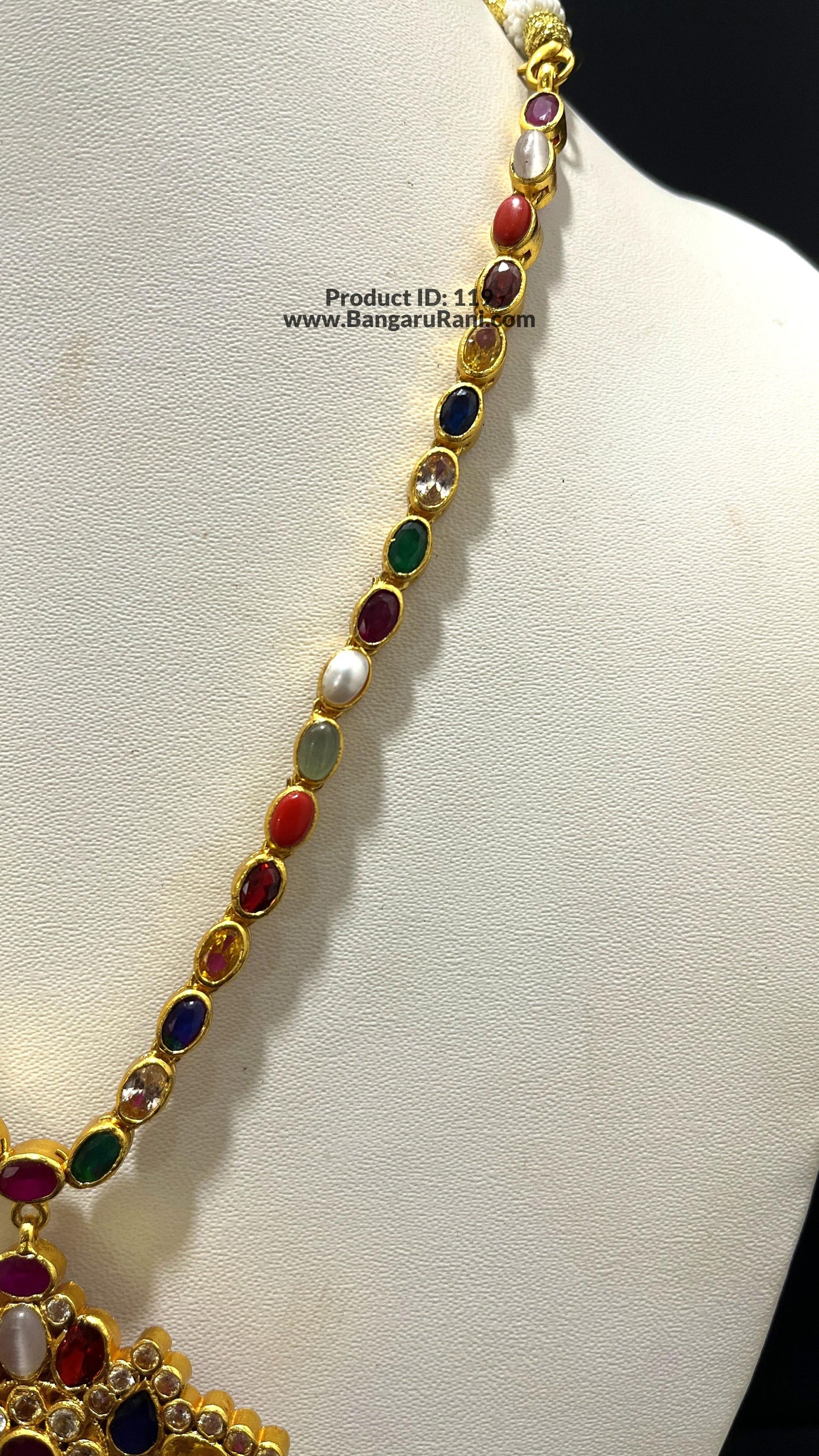 Saravana Jewellers 47.5gms SILVER NECKLACE 916 Nakshi