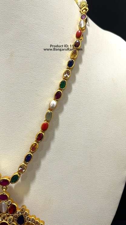 Saravana Jewellers 47.5gms SILVER NECKLACE 916 Nakshi