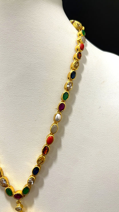 Saravana Jewellers 39.1gms SILVER NECKLACE 916 Nakshi