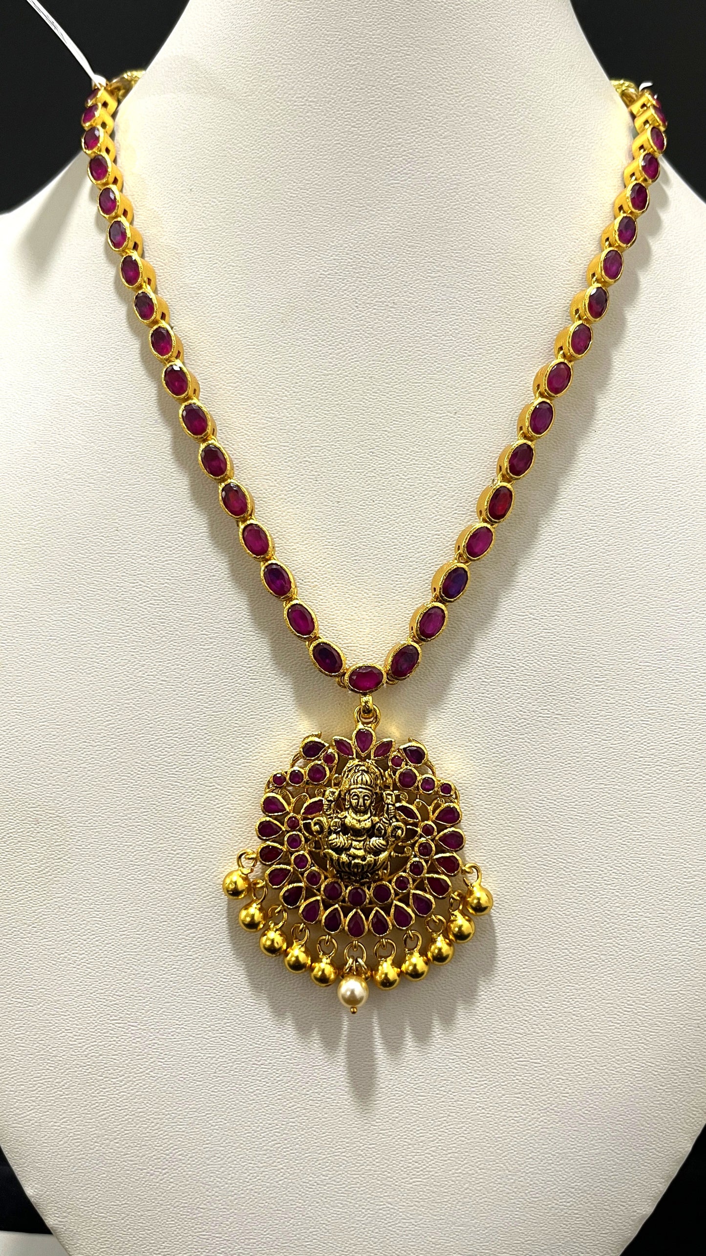 Saravana Jewellers 44.8gms SILVER NECKLACE 916 Nakshi