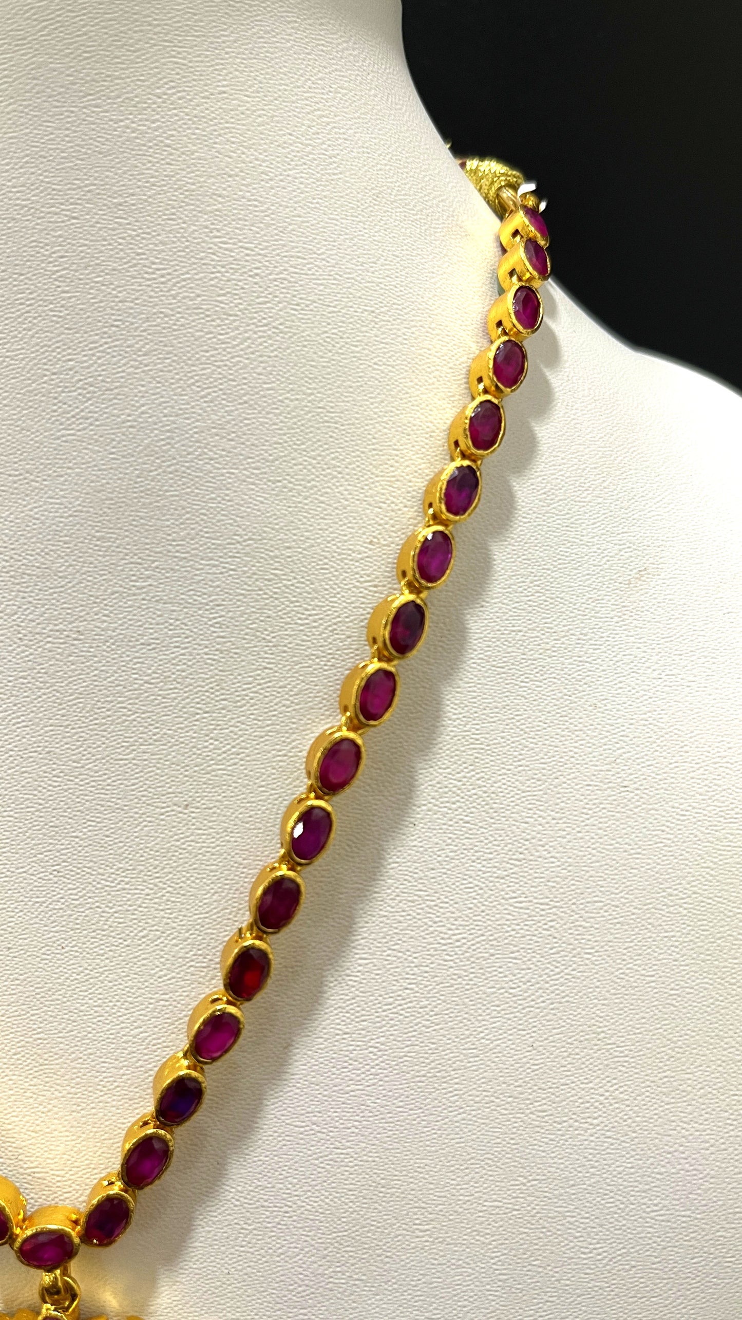 Saravana Jewellers 44.8gms SILVER NECKLACE 916 Nakshi