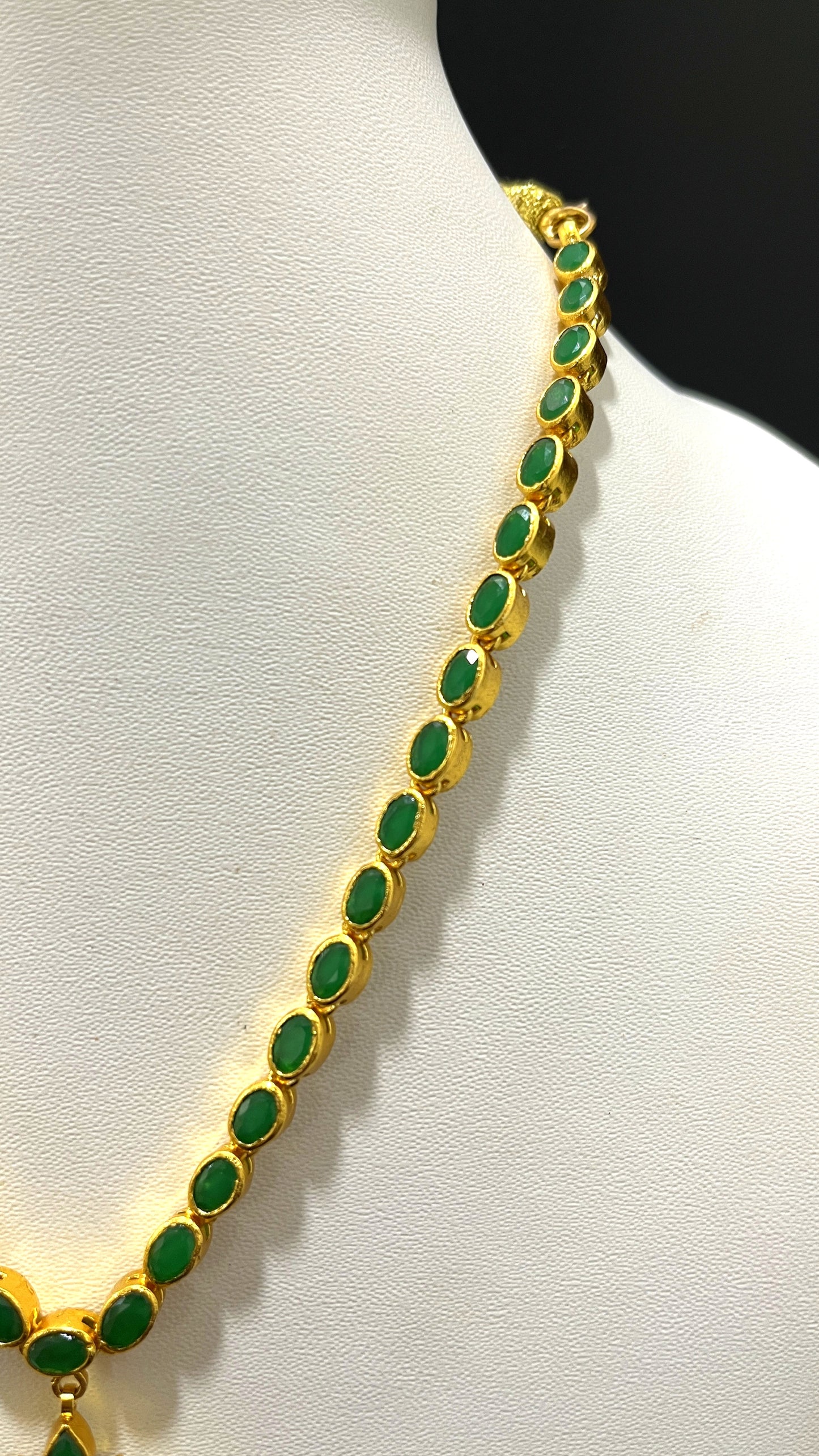 Saravana Jewellers 34.5gms SILVER NECKLACE 916 Nakshi