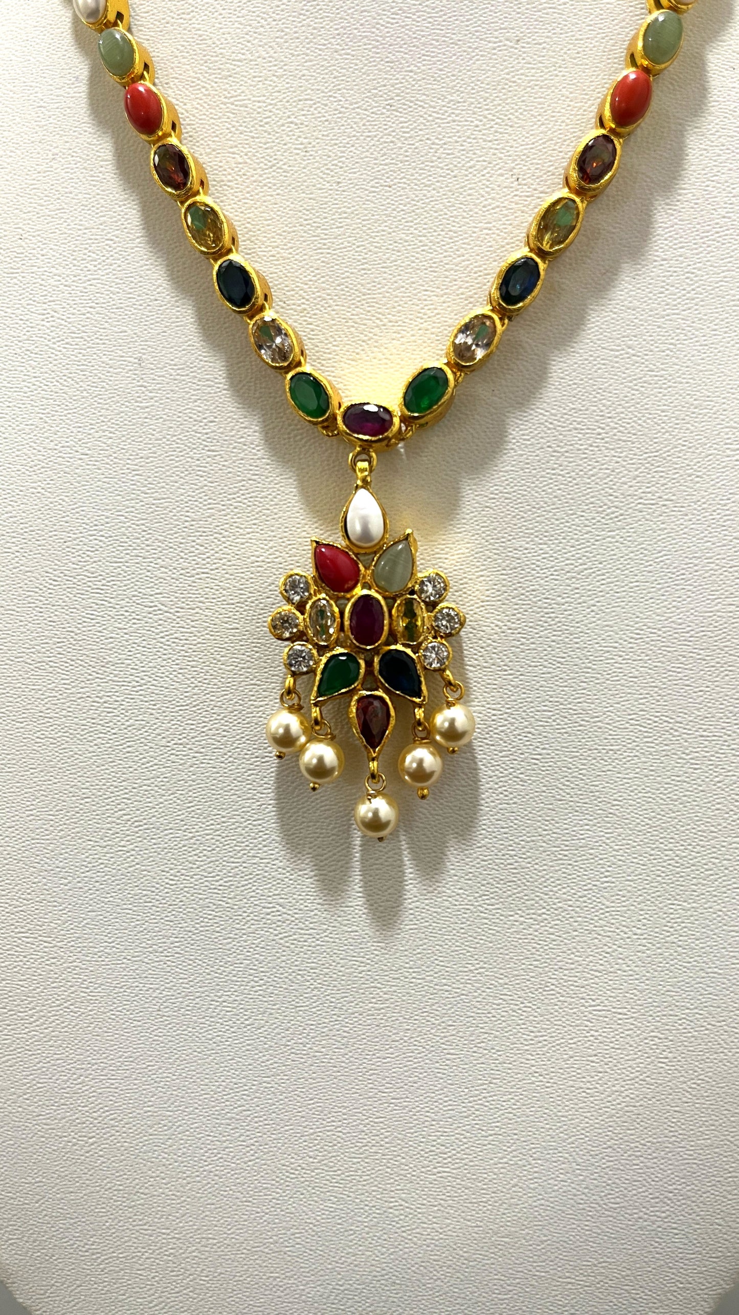 Saravana Jewellers 27.9gms SILVER NECKLACE 916 Nakshi