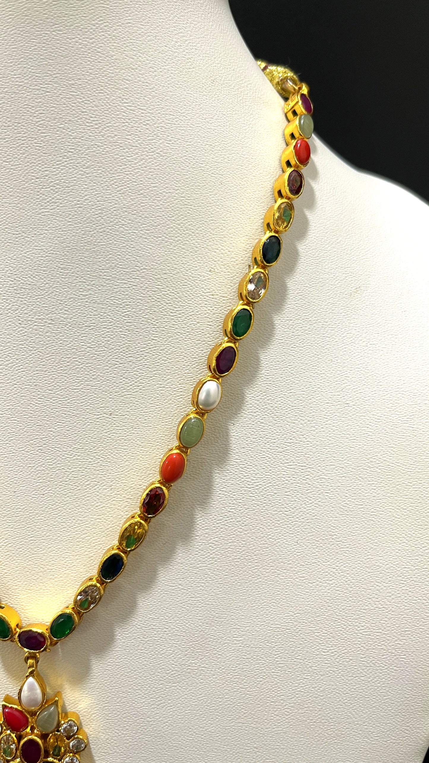 Saravana Jewellers 27.9gms SILVER NECKLACE 916 Nakshi