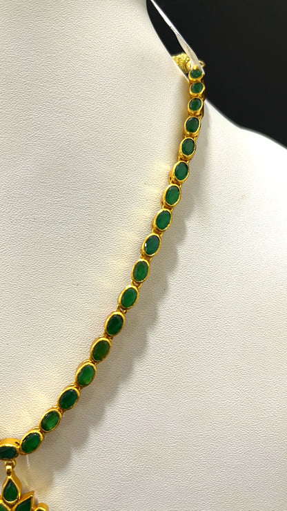 Saravana Jewellers 27.9gms SILVER NECKLACE 916 Nakshi