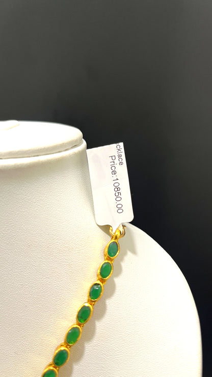 Saravana Jewellers 27.9gms SILVER NECKLACE 916 Nakshi