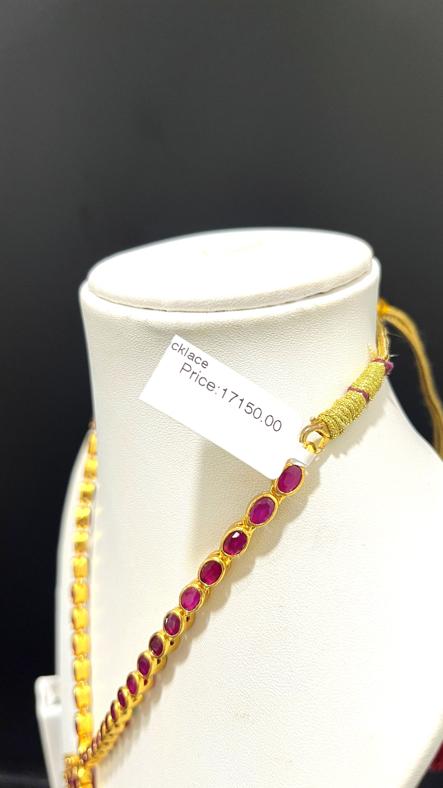 Saravana Jewellers 46gms SILVER NECKLACE 916 Nakshi