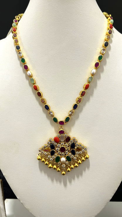 Saravana Jewellers 46gms SILVER NECKLACE 916 Nakshi