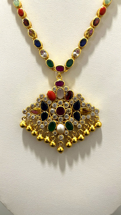 Saravana Jewellers 46gms SILVER NECKLACE 916 Nakshi