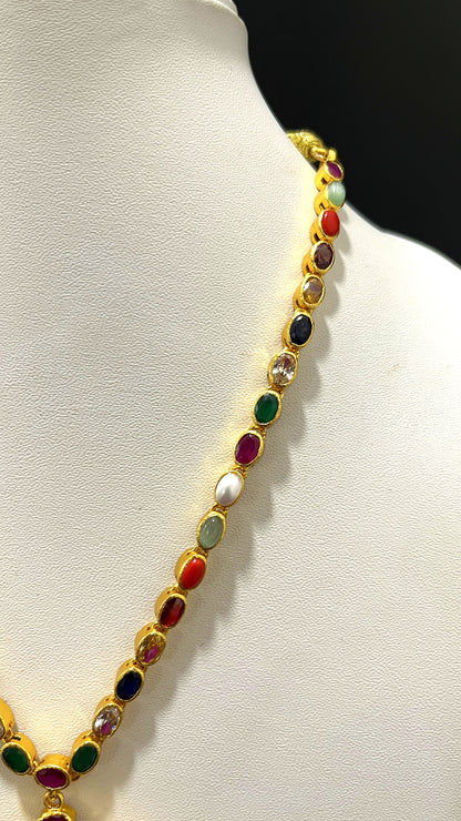 Saravana Jewellers 46gms SILVER NECKLACE 916 Nakshi