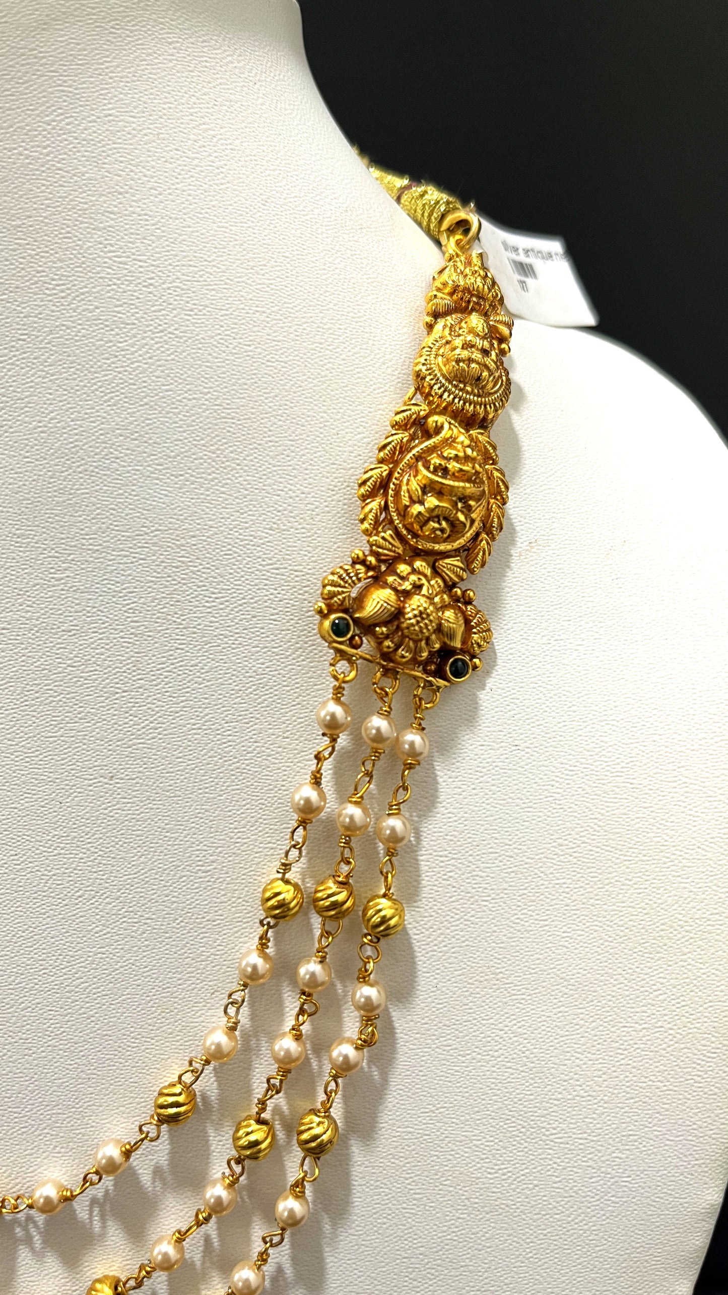 Saravana Jewellers 25.9gms SILVER NECKLACE 916 Nakshi