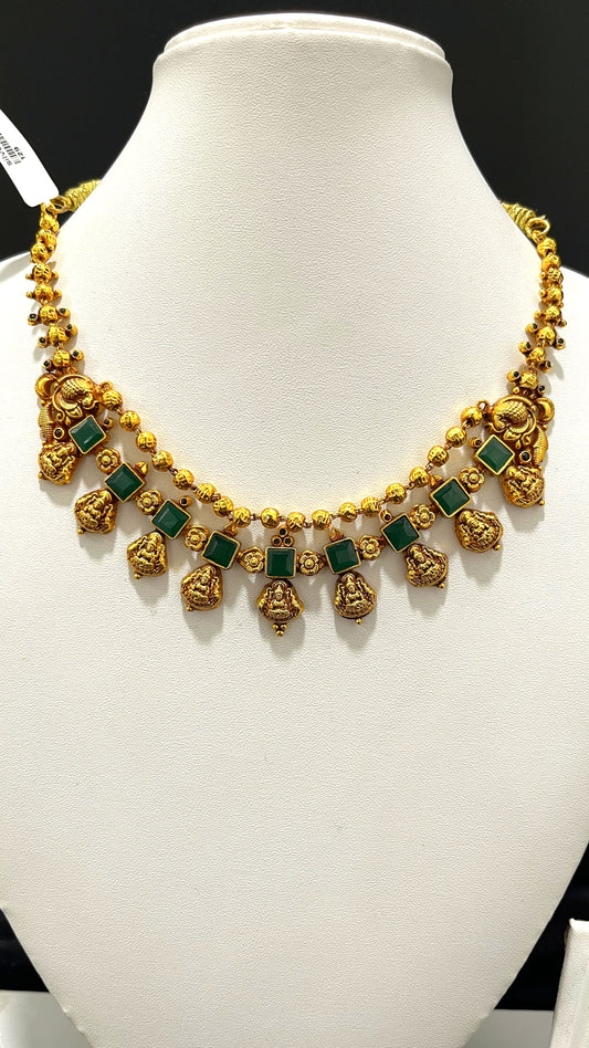 Saravana Jewellers 25.6gms SILVER NECKLACE 916 Nakshi