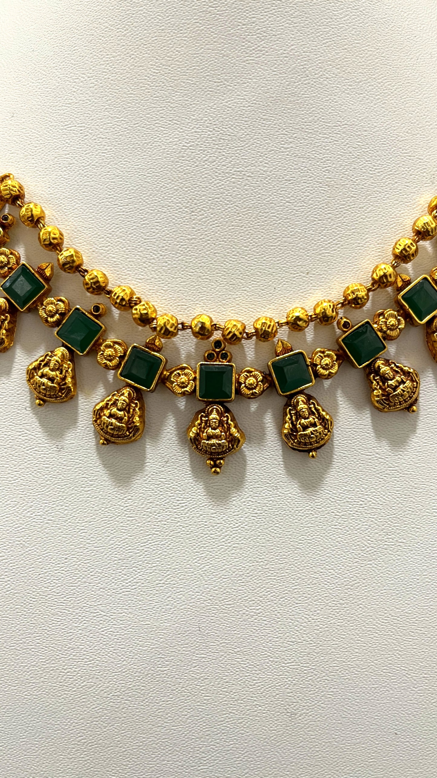 Saravana Jewellers 25.6gms SILVER NECKLACE 916 Nakshi