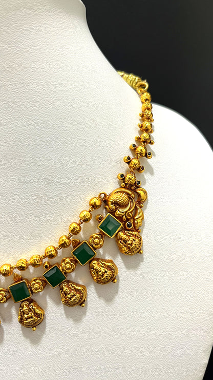 Saravana Jewellers 25.6gms SILVER NECKLACE 916 Nakshi