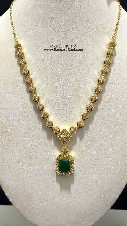 Saravana Jewellers 33gms SILVER NECKLACE 916 Nakshi