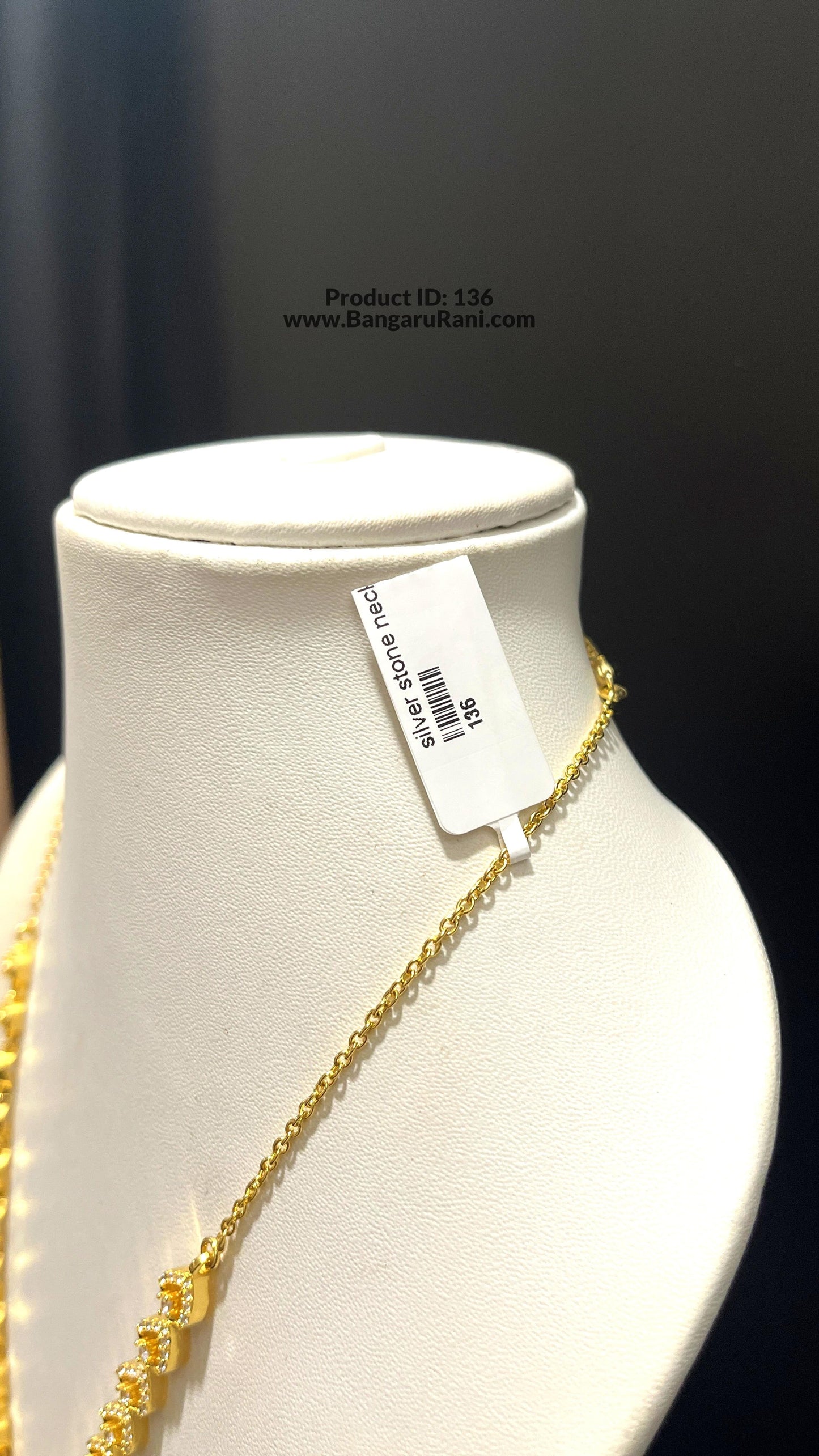 Saravana Jewellers 33gms SILVER NECKLACE 916 Nakshi