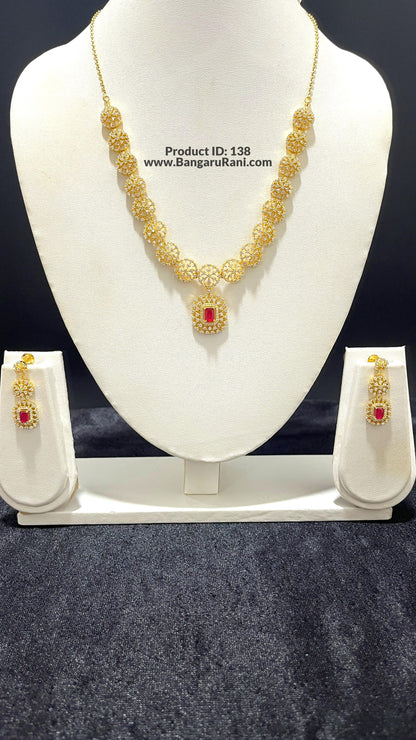 Saravana Jewellers 32gms SILVER NECKLACE 916 Nakshi