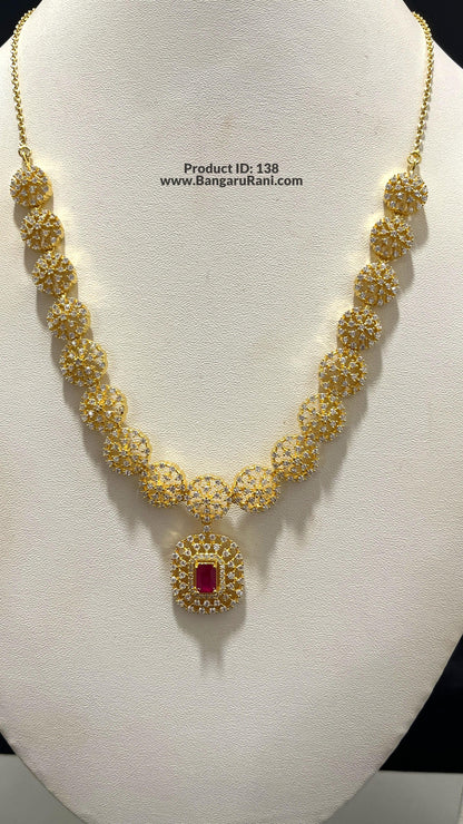 Saravana Jewellers 32gms SILVER NECKLACE 916 Nakshi
