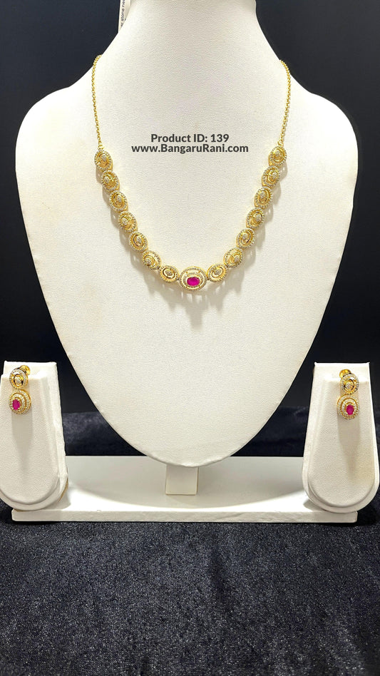 Saravana Jewellers 24gms SILVER NECKLACE 916 Nakshi