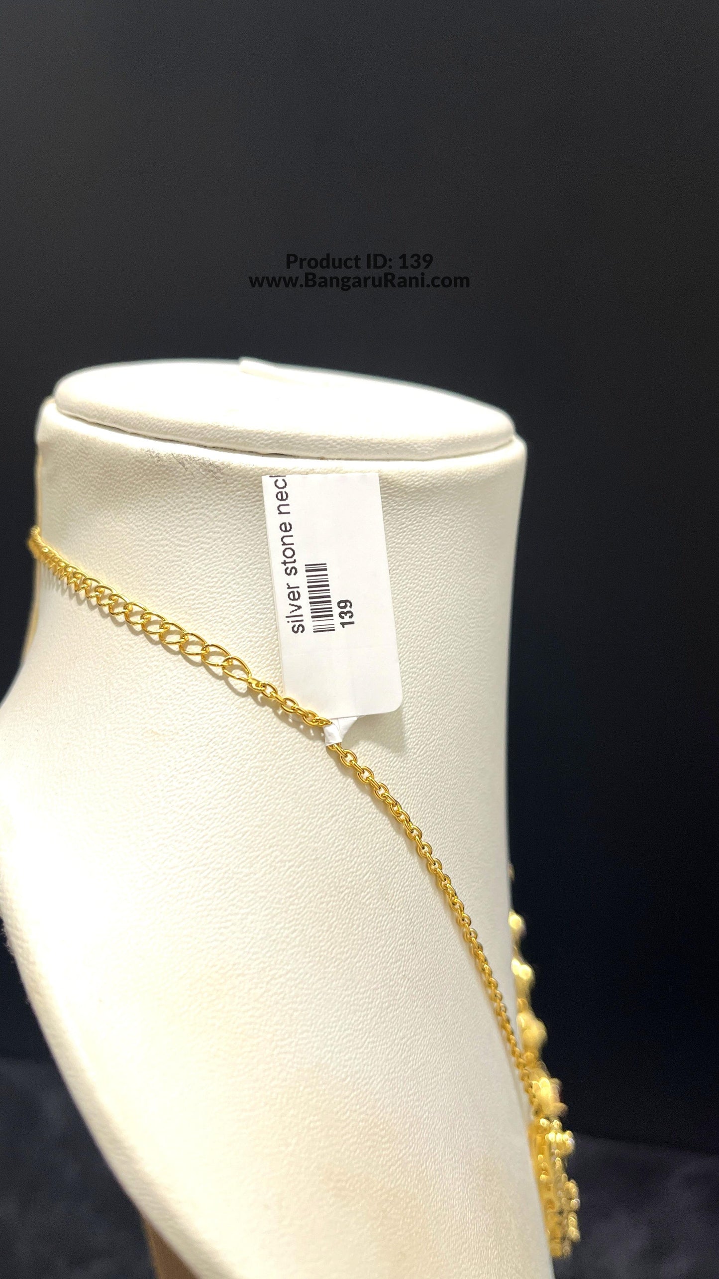 Saravana Jewellers 24gms SILVER NECKLACE 916 Nakshi