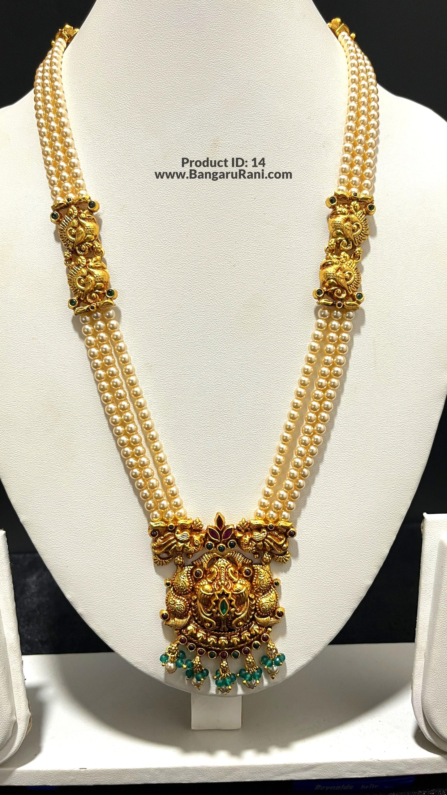 Saravana Jewellers 30.8gms SILVER HARAMS 916 Nakshi