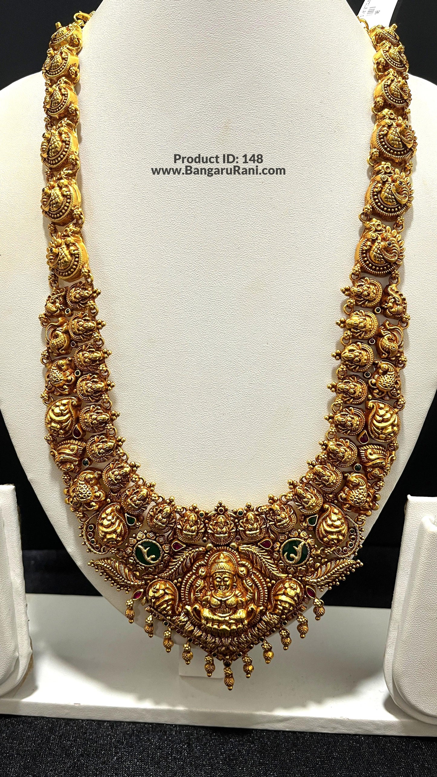 Saravana Jewellers 70.3gms SILVER HARAMS 916 Nakshi